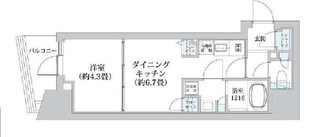 ライオンズフォーシア五反田の物件間取画像